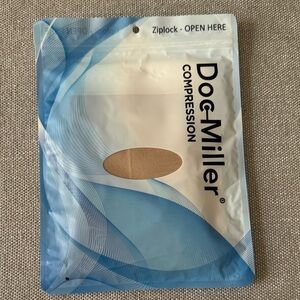 Doc-Miller Calf Compression Sleeves-Nude/Skin color-one pair Size-Large 20-30mm